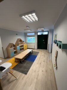 Prywatny Żłobek Ciuchcia w Bukownie sala zabaw dla najmłodszych